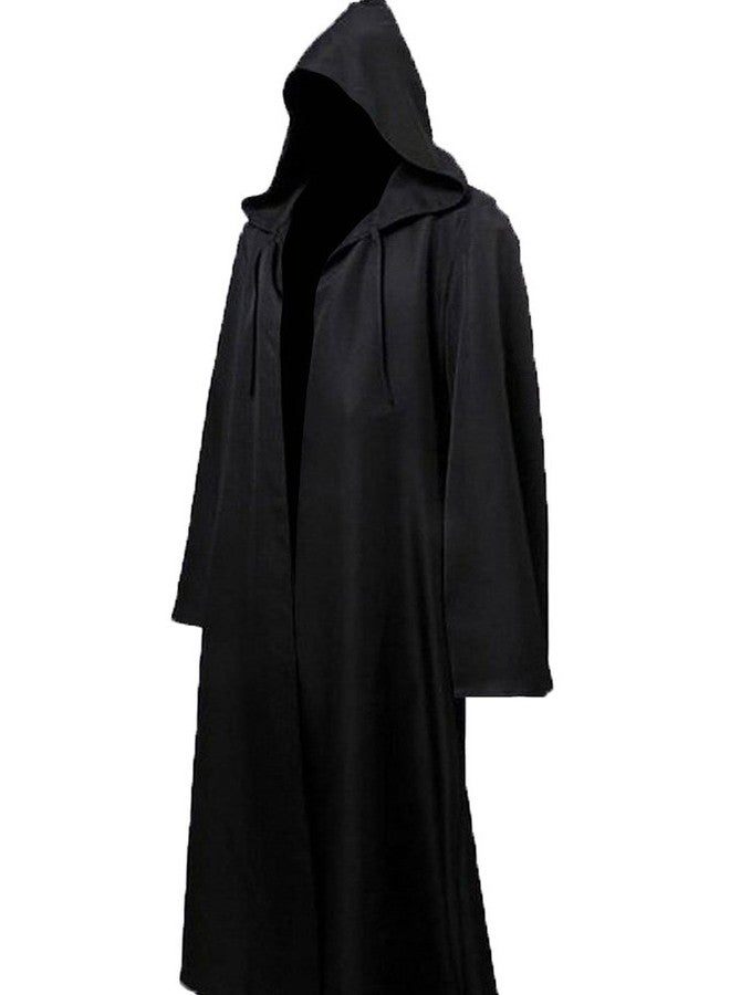 Cosplaysky Men's Cosplay Cloak Robe Costume Halloween Tunic Hooded Uniform - Image 2